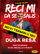 DODATNI TERMIN - GORAN VINČIĆ - Reci mi da se šališ @ DUGA RESA