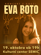 EVA BOTO: Kjer najbolj gori v Kulturnem centru SEMIČ