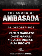 The Sound Of Ambasada w. Paolo Barbato, Dave Manali, MC Alex Donati