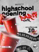 HIGHSCHOOL OPENING Party // TWINS, 10. OKT // CELJE