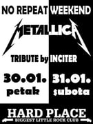 Metallica tribute by Inciter NO REPEAT WEEKEND