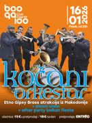 KOČANI ORKESTAR + Plesni Show i Balkan Fiesta Party