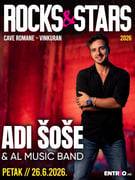 ADI ŠOŠE & AL MUSIC BAND - ROCKS AND STARS @CAVE ROMANE
