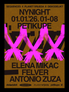 NYNIGHT w/ Elena Mikac, Felver, Antonio Zuza