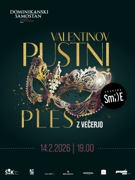 VALENTINOV PUSTNI PLES Z VEČERJO V DOMINIKANSKEM SAMOSTANU