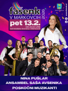 Fašenk v Markovcih/ Nina Pušlar, Ansambel Saša Avsenika