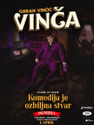 PREMIJERA -SARAJEVO- GORAN VINČIĆ VINČA - KOMEDIJA JE OZBILJNA STVAR
