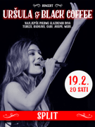 URŠULA & BLACK COFFEE, koncert, Split