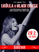URŠULA & BLACK COFFEE, koncert, Šibenik