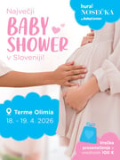 Hura! NOSEČKA, največji BABY SHOWER v Sloveniji