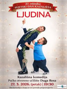 LJUDINA - HIT KOMEDIJA @Duga Resa - Svjetski dan kazališta