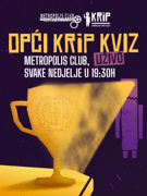 KRiP: kviz općeg znanja - Zimska liga @Metropolis