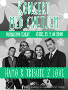 Koncert med cvetjem: Hamo & tribute 2 love