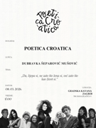 Poetica Croatica: Dubravka Šeparović Mušović u Gradskoj Kavani