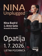 NINA UNPLUGGED – NINA BADRIĆ & ANTE GELO ACOUSTIC ORCHESTRA