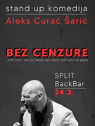SPLIT - BEZ CENZURE - Aleks Curać Šarić - stand up komedija by LAJNAP