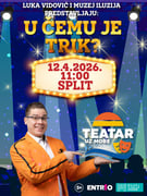 U ČEMU JE TRIK?, mađioničarski show, Split