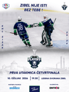 KHL Sisak: Četvrtfinale Playoffa Alps Hockey League – 1. utakmica