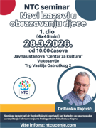NTC seminar ,,Novi izazovi u obrazovanju djece