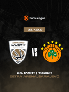 Euroleague: Dubai Basketball - Panathinaikos