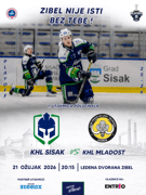 KHL Sisak | KHL Mladost – 1. utakmica polufinala doigravanja PH