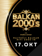 BALKAN 2000’s, 17. Oktober 2026, Media Center Ljubljana