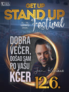DOBRA VEČER... - Jan Kerekeš @ GET UP STAND UP FESTIVAL (Varaždin)
