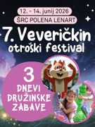7. Veveričkin otroški festival