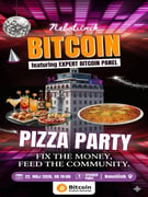 Bitcoin Pizza Party 2026 - Nebotičnik
