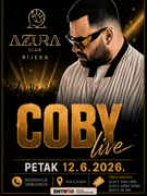 COBY LIVE U RIJECI!