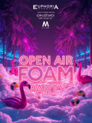 Open air foam party @ M Club x Akoya bar Maribor
