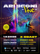 ARRIGONI Live 2026: X-COAST, SunnySun, Saints of Florence