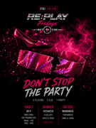 DON'T STOP THE PARTY | RE:PLAY @ OUT BUNKER ILICA 16