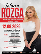 Humanitarni glazbeno – sportski spektakl i JELENA ROZGA u Šujici