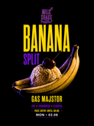 BANANA SPLIT | MILKSHAKE @ OUT BUNKER ILICA 16