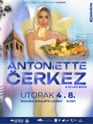 KONCERT ANTONIJA ČERKEZ | LOVREĆ | UTO 4.8.2026. | LOVREĆKO LITO 2026