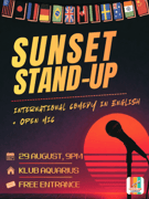 Sunset Stand-Up in English
