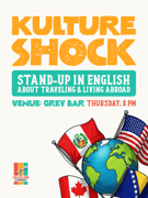 Kulture Shock: stand-up in English