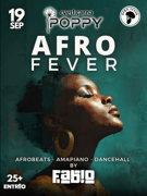 AFRO FEVER - 19 SEP - @ POPPY by Cvetličarna