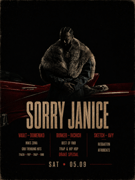 SORRY JANICE | DISTRICT @ OUT BUNKER ILICA 16