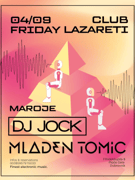 DJ Jock/Mladen Tomic/Maroje at Lazareti/Dubrovnik