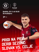 4. krog lige NLB - RD LL GROSIST SLOVAN : RK CELJE PIVOVARNA LAŠKO