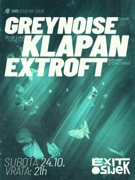 Diskonnekt tour - GreyNoise, Klapan, Extroft