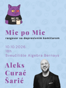 Mic po Mic: Razgovor sa depresivnim komičarom - Aleks Curać Šarić