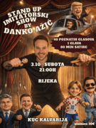 RIJEKA: STAND UP IMITATORSKI SHOW BY DANKO AŽIĆ