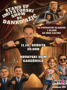 Garešnica: Stand up imitatorski show by Danko Ažić