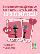 It's a Match! - comedy show about love & dating