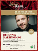 Pogovorni večer : DUHOVNIK MARTIN GOLOB
