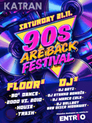 90's Are Back Festival 21.11. @ KATRAN Zagreb