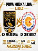 KK Marsonia - KK Crikvenica
